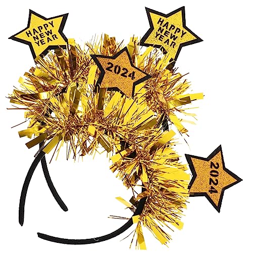 KICHOUSE Leichtes Stirnband Für Silvesterparty Stern-haar-accessoires Mädchen Glitzerndes Neujahrs-stirnband-set KICHOUSE Leichtes Stirnband Für Silvesterparty Stern-haar-accessoires Mädchen Glitzerndes Neujahrs-stirnband-set von KICHOUSE