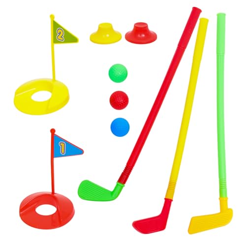 KICHOUSE Golf Set Outdoor Minigolf für Drinnen und Draußen Fördert Koordination und Fantasie Buntes Lernspielzeug für Jungen und Mädchen Gartenspielzeug KICHOUSE Golf Set Outdoor Minigolf für Drinnen und Draußen Fördert Koordination und Fantasie Buntes Lernspielzeug für Jungen und Mädchen Gartenspielzeug von KICHOUSE