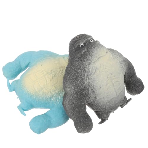 KICHOUSE Gorilla Toy Figure Stressspielzeug Gastgeschenke Eliminate Bürostress für Home Entlasten Anxiety to Office Squeeze Soft Action and Spielzeug Stretchy KICHOUSE Gorilla Toy Figure Stressspielzeug Gastgeschenke Eliminate Bürostress für Home Entlasten Anxiety to Office Squeeze Soft Action and Spielzeug Stretchy von KICHOUSE