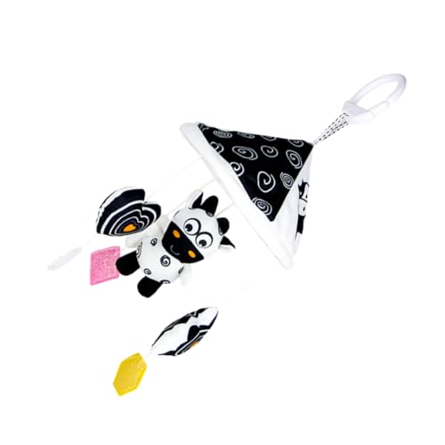 KICHOUSE Hängender Regenschirm Windspiele Für Babys Kinderwagen Rassel Bett Ornament Kinderwagen Krippenrassel Kinderbett Hängendes Kinderbett Mobile Rasselstoff von KICHOUSE