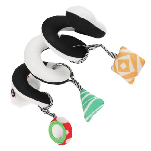 KICHOUSE Hängendes für Kinderwagen und Kinderbett Spiralspielzeug für Neugeborene mit Plüsch Tierdesign für Schlaf und Geeignet für Jahr KICHOUSE Hängendes für Kinderwagen und Kinderbett Spiralspielzeug für Neugeborene mit Plüsch Tierdesign für Schlaf und Geeignet für Jahr von KICHOUSE