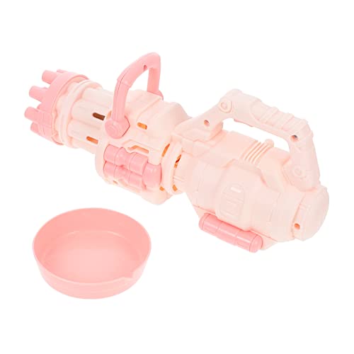 KICHOUSE Handheld Bubble Machine für Tragbare Seifenblasenmaschine mit Löchern für Gartenpartys Leicht und Benutzerfreundlich Pinke Farbe Sicheres für Unvergessliche KICHOUSE Handheld Bubble Machine für Tragbare Seifenblasenmaschine mit Löchern für Gartenpartys Leicht und Benutzerfreundlich Pinke Farbe Sicheres für Unvergessliche von KICHOUSE