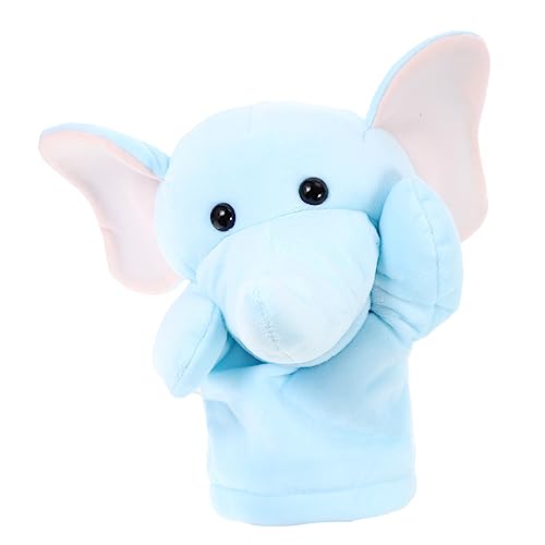 KICHOUSE Handpuppe Kinderspielzeug Puppen Interaktives Eltern Kind Tierspielzeug Interaktives Kinderspielzeug Eltern Kind Puppenspielzeug Rollenspielspielzeug Blau Pp Baumwolle von KICHOUSE