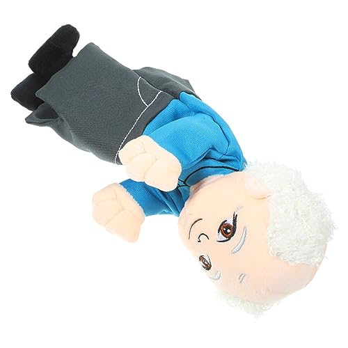 KICHOUSE Handpuppe Lebensartiges Handspielzeug Kinderfigur Marionette Märchenfigur Marionette realistische Figurenpuppe realistisches Handspielzeug PP Baumwolle KICHOUSE Handpuppe Lebensartiges Handspielzeug Kinderfigur Marionette Märchenfigur Marionette realistische Figurenpuppe realistisches Handspielzeug PP Baumwolle von KICHOUSE