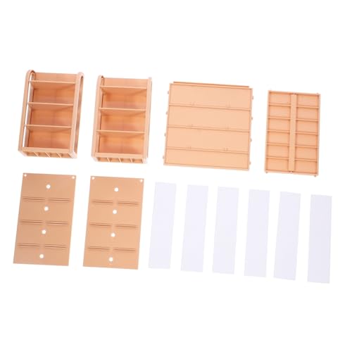 KICHOUSE Hausregal Winzige Ladenschrank Miniatur Warenregal Möbel Bücherregal Spielzeug Supermarktregal Lebensmittelpräsentation Regalmodell Maßstab Regal im Aufbewahrungsregal KICHOUSE Hausregal Winzige Ladenschrank Miniatur Warenregal Möbel Bücherregal Spielzeug Supermarktregal Lebensmittelpräsentation Regalmodell Maßstab Regal im Aufbewahrungsregal von KICHOUSE