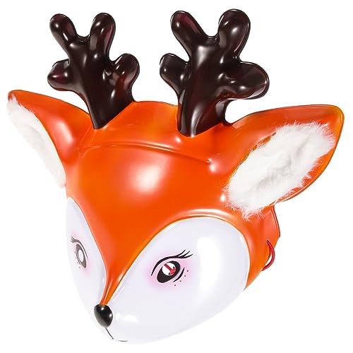 KICHOUSE Hirschförmige Maske, Halloween-weihnachtsmaske, Dekorative Maske, Party-performance- -maske-requisite von KICHOUSE