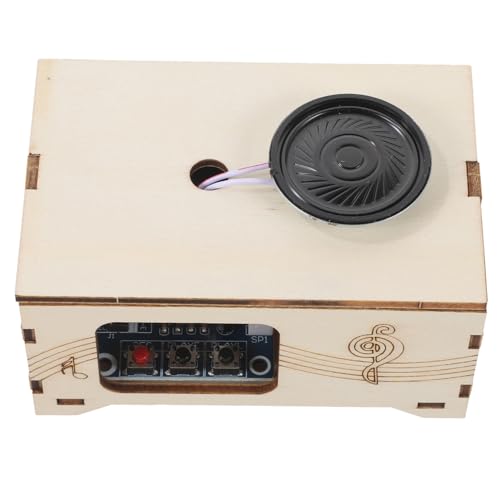 KICHOUSE Holz Phonograph DIY Modell mit Musikbox Kinderfreundlicher Aufnahmegerät Bausatz für Kreative Experimente und Musikalische Entdeckungen Sicher und Stabil Klare Aufnahmen KICHOUSE Holz Phonograph DIY Modell mit Musikbox Kinderfreundlicher Aufnahmegerät Bausatz für Kreative Experimente und Musikalische Entdeckungen Sicher und Stabil Klare Aufnahmen von KICHOUSE