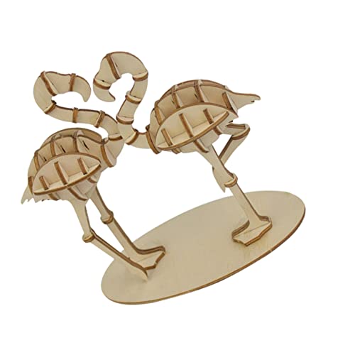 KICHOUSE Holzpuzzle Flamingo für Handgemachtes DIY Modell Fördert Kreativität und Hand Auge Koordination Sicheres und Hochwertiges Holz Perfektes für Geburtstage oder Feste KICHOUSE Holzpuzzle Flamingo für Handgemachtes DIY Modell Fördert Kreativität und Hand Auge Koordination Sicheres und Hochwertiges Holz Perfektes für Geburtstage oder Feste von KICHOUSE