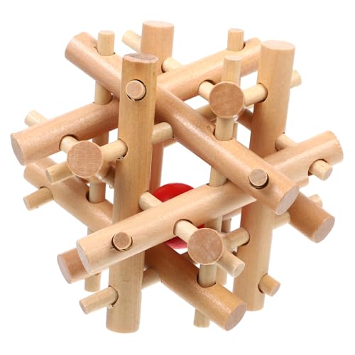 KICHOUSE Holzpuzzle für Erwachsene Kreatives Kugellabyrinth Hand Auge Koordination und Logischem Lernspielzeug für Familienunterhaltung und Kognitive Entwicklung KICHOUSE Holzpuzzle für Erwachsene Kreatives Kugellabyrinth Hand Auge Koordination und Logischem Lernspielzeug für Familienunterhaltung und Kognitive Entwicklung von KICHOUSE