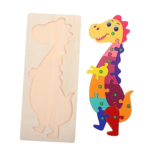 KICHOUSE Holzpuzzle für Tierform Puzzle aus Holz Kreatives Lernspielzeug für Kleinkinder Fördert Problemlösungsfähigkeiten für Frühe Bildung und Spielerisches Lernen KICHOUSE Holzpuzzle für Tierform Puzzle aus Holz Kreatives Lernspielzeug für Kleinkinder Fördert Problemlösungsfähigkeiten für Frühe Bildung und Spielerisches Lernen von KICHOUSE