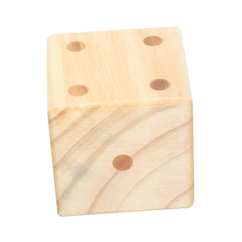 KICHOUSE Holzwürfel Große Spielwürfel aus Hochwertigem Holz Mehrzweck für Partyspiele Brettspiele und Witziges für Erwachsene KICHOUSE Holzwürfel Große Spielwürfel aus Hochwertigem Holz Mehrzweck für Partyspiele Brettspiele und Witziges für Erwachsene von KICHOUSE
