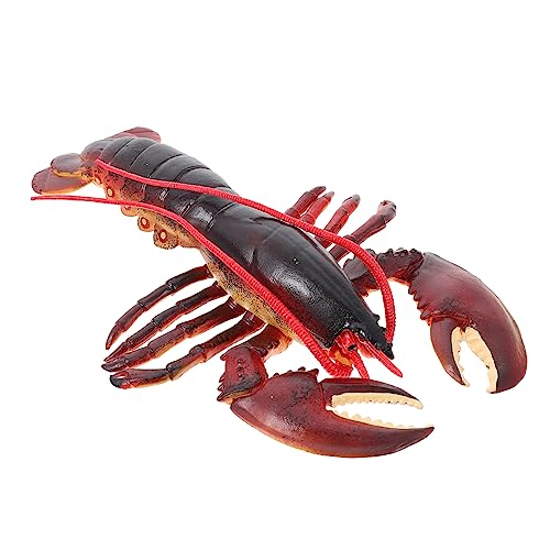 KICHOUSE Hummer-Modell-Ornament Tierfiguren für für Wissenschaftliches Tiermodelle Toys for Hummerfigur Handwerk Wissenschaft kognitives PVC von KICHOUSE