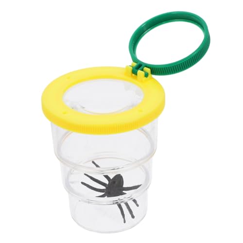 KICHOUSE Insektenbeobachtungsbox mit Vergrößerungslinse Tragbarer Insekten Viewer für Natur zu Biologische zu Fördern Teilige Umweltfreundliche KICHOUSE Insektenbeobachtungsbox mit Vergrößerungslinse Tragbarer Insekten Viewer für Natur zu Biologische zu Fördern Teilige Umweltfreundliche von KICHOUSE