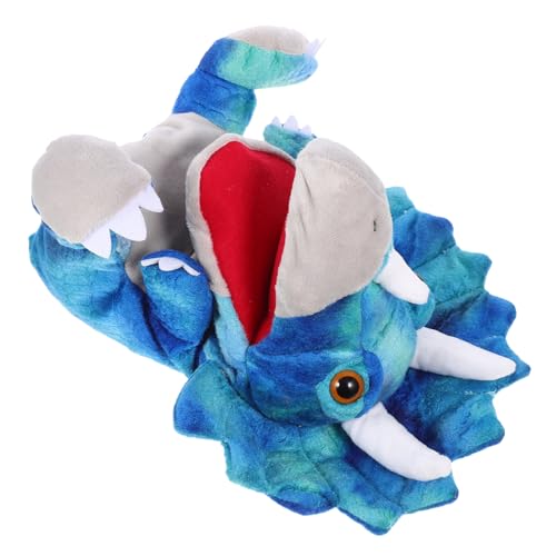 KICHOUSE Interaktive Dinosaurier Handpuppen Aus Plüsch Entzückendes Puppenspielzeug Für Fördert Kreativität Und Emotionale Kommunikation Für Geburtstage von KICHOUSE