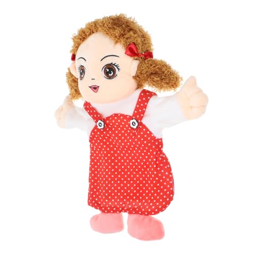 KICHOUSE Interaktive Handpuppe Aus Plüsch Im Cartoon Design Für Geschichten Erzählen Fördert Die Sprachentwicklung Und Eltern Interaktion Für Erwachsene von KICHOUSE