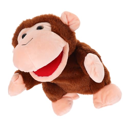 KICHOUSE Interaktive Plüsch Handpuppe Cartoon Handpuppe aus Weichem Baumwollmaterial für Kreatives und Lernen Kindergeburtstage und Kindertage KICHOUSE Interaktive Plüsch Handpuppe Cartoon Handpuppe aus Weichem Baumwollmaterial für Kreatives und Lernen Kindergeburtstage und Kindertage von KICHOUSE