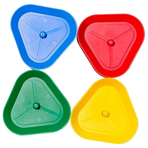 KICHOUSE 4er-Pack Dreieckige Kartenhalter Spielkartenhalter Aus Kunststoff für Jungen und Mädchen Ältere Erwachsene für Brettspielzubehör KICHOUSE 4er-Pack Dreieckige Kartenhalter Spielkartenhalter Aus Kunststoff für Jungen und Mädchen Ältere Erwachsene für Brettspielzubehör von KICHOUSE