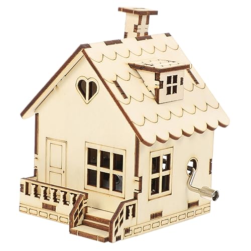 KICHOUSE Kasten Partygeschenk Musik Für Mädchen Wohnkultur Partytischdekoration Hochzeitsgeschenk Studenten Prämieren Holzhandwerksdekoration Metall von KICHOUSE
