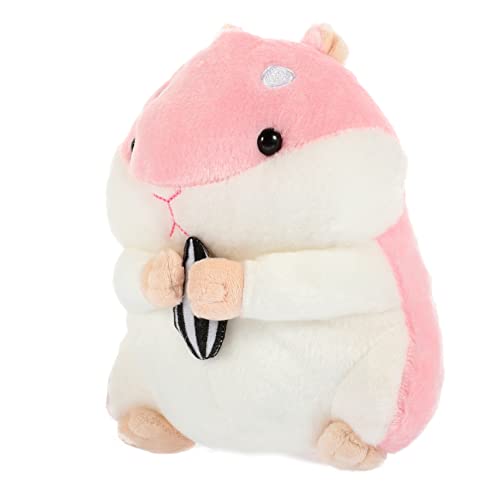 KICHOUSE Kawaii Hamster Plüschspielzeug Weiches Kuscheltier Deko Oder Kissen Süßes Design Für Jungen von KICHOUSE