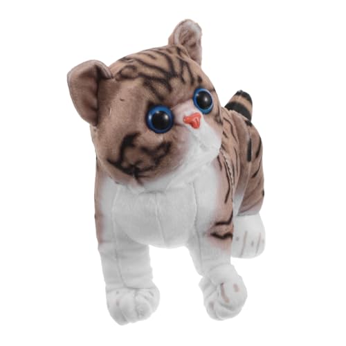 KICHOUSE Kawaii Katzen Plüschspielzeug Weiche Realistische Cartoon Doll für Vielseitig Kissen oder Dekoration Handgefertigtes Charmantes Katzendesign Jungen KICHOUSE Kawaii Katzen Plüschspielzeug Weiche Realistische Cartoon Doll für Vielseitig Kissen oder Dekoration Handgefertigtes Charmantes Katzendesign Jungen von KICHOUSE