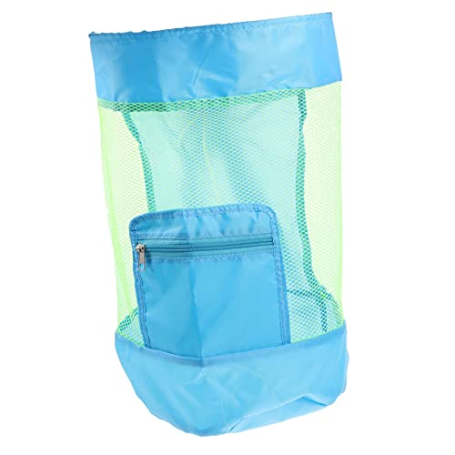 KICHOUSE Kinder Strand Mesh Rucksack Strand Spielzeug Beutel Muschel Aufbewahrungstasche Schwimmtasche KICHOUSE Kinder Strand Mesh Rucksack Strand Spielzeug Beutel Muschel Aufbewahrungstasche Schwimmtasche von KICHOUSE