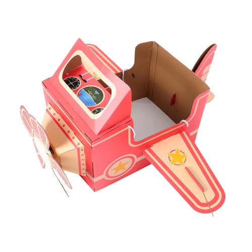 KICHOUSE Kinder tragen Flugzeug Mädchenspielzeug Flugzeugkostüm für Erwachsene fliegendes Spielzeug Auto Geschenke Spielzeug aus Papierflugzeugen pädagogisches Spielzeug 3D von KICHOUSE
