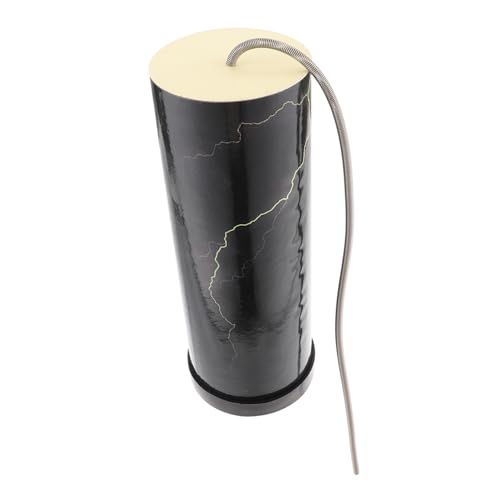 KICHOUSE Klappern Ozeantrommel Donnertrommel Luft Drumsticks Instrument Der Frühlingstrommel -trommeln Donnersimulation Kann Rohr -xylophon Black Metallfeder von KICHOUSE