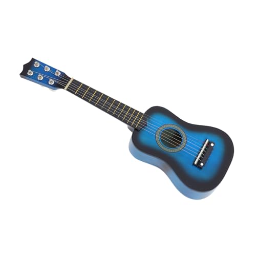 KICHOUSE Kleine Gitarre für Anfänger Tragbares Musikspielzeug für Rhythmisches Lernen und Kreative Entwicklung Perfektes für Jungen von KICHOUSE