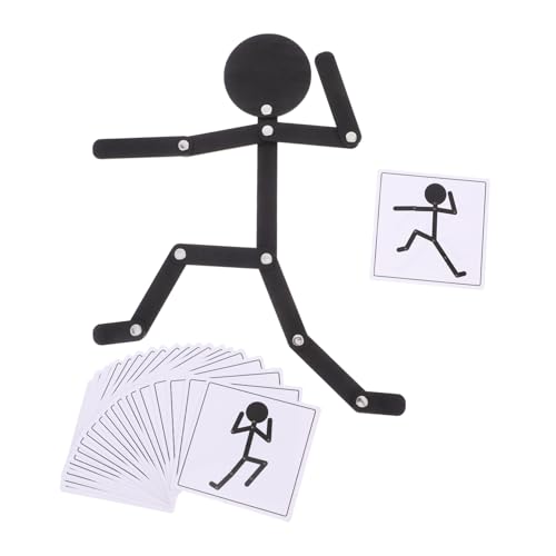 KICHOUSE Kleine Holzfiguren Puzzle für Frühbildung Kognitive Fähigkeiten Hand Augen Koordination Lernspielzeug mit Doppelten Karten Motorik KICHOUSE Kleine Holzfiguren Puzzle für Frühbildung Kognitive Fähigkeiten Hand Augen Koordination Lernspielzeug mit Doppelten Karten Motorik von KICHOUSE