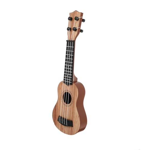 KICHOUSE Kleine Ukulele für Natürlichem Spielzeuggitarre für Jungen und Mädchen für Anfänger und Musikspielzeug Perfektes zu Geburtstagen und Feiertagen KICHOUSE Kleine Ukulele für Natürlichem Spielzeuggitarre für Jungen und Mädchen für Anfänger und Musikspielzeug Perfektes zu Geburtstagen und Feiertagen von KICHOUSE