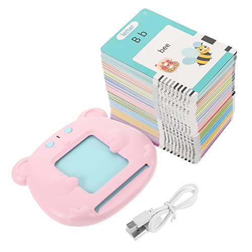 KICHOUSE Kleinkinder Lernspielzeug mit Englisch Kinder Karten Frühes Pädagogische Vorschulkinder Karteikarten Kinderspielzeug Lesemaschine Sprachtherapiespielzeug für Sprechende Tragbares KICHOUSE Kleinkinder Lernspielzeug mit Englisch Kinder Karten Frühes Pädagogische Vorschulkinder Karteikarten Kinderspielzeug Lesemaschine Sprachtherapiespielzeug für Sprechende Tragbares von KICHOUSE