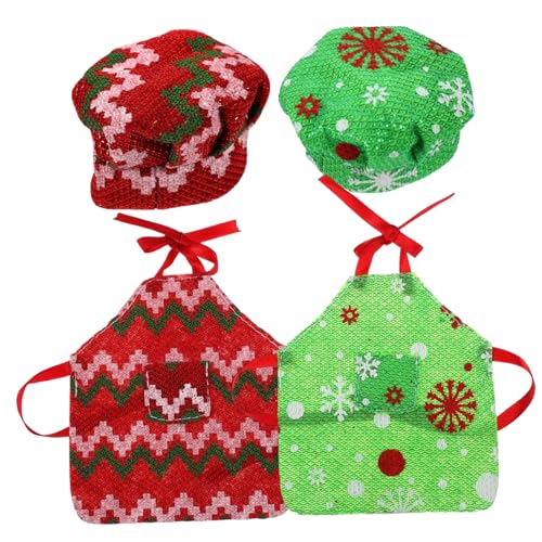 KICHOUSE Kleinkinder mit Kinder Backen Puppenkostüm Wiederverwendbares Kochmütze Dekorative im Kochen Weihnachtspuppen Outfit für Verkleiden Spielen Weihnachtselement Backschürzen KICHOUSE Kleinkinder mit Kinder Backen Puppenkostüm Wiederverwendbares Kochmütze Dekorative im Kochen Weihnachtspuppen Outfit für Verkleiden Spielen Weihnachtselement Backschürzen von KICHOUSE