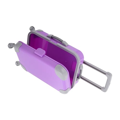 KICHOUSE Koffer für Puppenhaus Luggage Accessoire Zartem Exquisit Verarbeitet Realistisch Organisiert für Puppenoutfits und Zubehör Perfektes Mini KICHOUSE Koffer für Puppenhaus Luggage Accessoire Zartem Exquisit Verarbeitet Realistisch Organisiert für Puppenoutfits und Zubehör Perfektes Mini von KICHOUSE