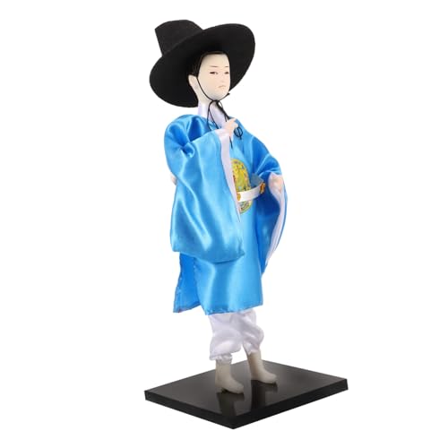 KICHOUSE Koreanische Hanbok-Puppe, Dekoration, Sammlerstück, Koreanische Hanbok-Puppe, Koreanisches Kunsthandwerk, Heimdekoration KICHOUSE Koreanische Hanbok-Puppe, Dekoration, Sammlerstück, Koreanische Hanbok-Puppe, Koreanisches Kunsthandwerk, Heimdekoration von KICHOUSE