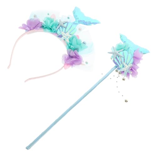 KICHOUSE Feen-Stirnband Meerjungfrauen-Stirnband Jungen Und Mädchen Pailletten Meerjungfrauenschwanz Dekoratives Mädchen-Haarband Meerjungfrau Cosplay-kostüm-Requisiten KICHOUSE Feen-Stirnband Meerjungfrauen-Stirnband Jungen Und Mädchen Pailletten Meerjungfrauenschwanz Dekoratives Mädchen-Haarband Meerjungfrau Cosplay-kostüm-Requisiten von KICHOUSE