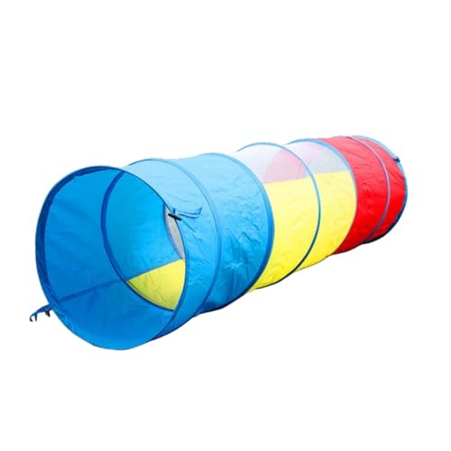 KICHOUSE Krabbeltunnel für Bunter Spieltunnel aus Pop Up für Drinnen und Draußen Sicher und Langlebig für Kleinkinder und Junge Mädchen KICHOUSE Krabbeltunnel für Bunter Spieltunnel aus Pop Up für Drinnen und Draußen Sicher und Langlebig für Kleinkinder und Junge Mädchen von KICHOUSE
