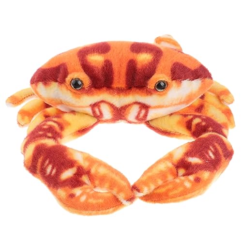 KICHOUSE Krabben-plüschkissen Rot Gefälschte Krabben Deko Plüschtiere Heimdekoration 27 cm Weiches Kissen von KICHOUSE