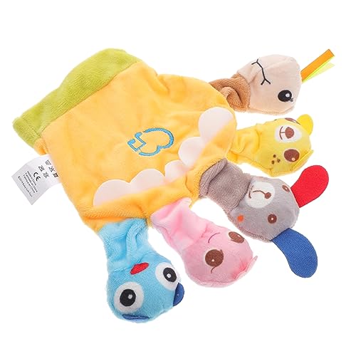 KICHOUSE Kreatives Fingerpuppen Interaktive Tier Fingerpuppen Mit Musik Eltern Junge Mädchen Geschichtenzeit Fördert Spielerisches Lernen Und Familienbindung von KICHOUSE