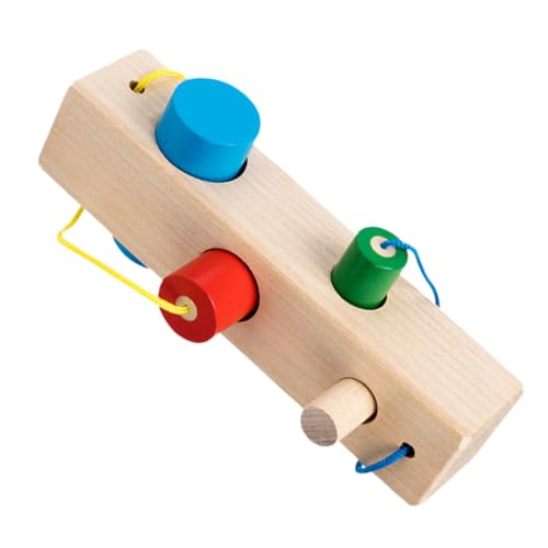 KICHOUSE Kreatives Holzspielzeug für Kleinkinder Sensorisches Formsortier Hand Augen Koordination Leuchtende Farben Lernspielzeug für Ab Jahren KICHOUSE Kreatives Holzspielzeug für Kleinkinder Sensorisches Formsortier Hand Augen Koordination Leuchtende Farben Lernspielzeug für Ab Jahren von KICHOUSE