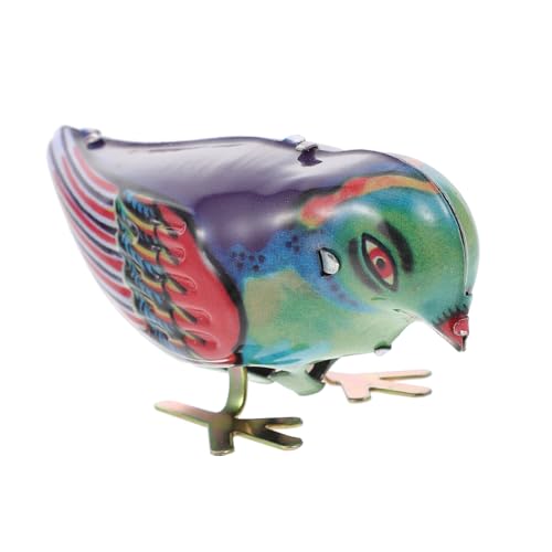 KICHOUSE Kreatives Wind Up Magpie Aus Weißblech Nostalgisches Für Erwachsene Kleines Ostergeschenk Oder Mitgebsel Für Partys von KICHOUSE
