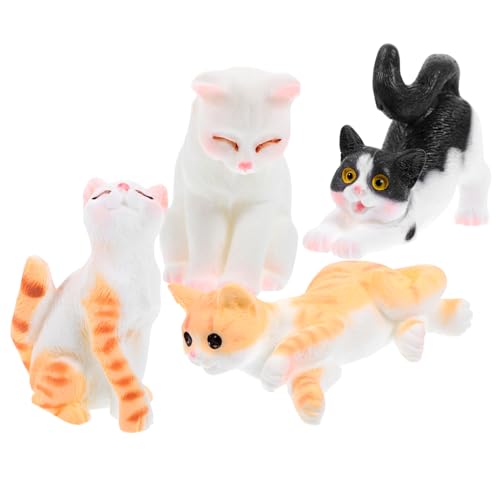 KICHOUSE Katzenfigur Kuchendekoration Katzenstatue Katzenmodell Realistisches Miniatur Katzenstatuen Für Puppenhaus Mikro Kätzchenfiguren Spielzeug Tierschmuck Landschaft Katzenfiguren Aus Ornament KICHOUSE Katzenfigur Kuchendekoration Katzenstatue Katzenmodell Realistisches Miniatur Katzenstatuen Für Puppenhaus Mikro Kätzchenfiguren Spielzeug Tierschmuck Landschaft Katzenfiguren Aus Ornament von KICHOUSE