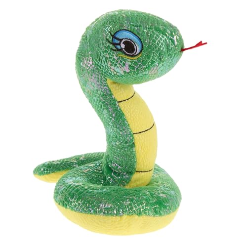 KICHOUSE Künstliche Plüschschlange Realistisches Schlangenspielzeug für Deko und Halloween Geschenktüten und Partydekoration KICHOUSE Künstliche Plüschschlange Realistisches Schlangenspielzeug für Deko und Halloween Geschenktüten und Partydekoration von KICHOUSE