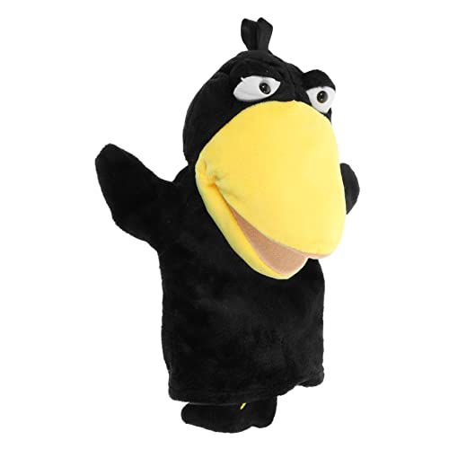 KICHOUSE Kuschelige Handpuppe Interaktive Cartoon aus Plüsch für Lernen für Geburtstagsfeiern und Klassenzimmeraktivitäten KICHOUSE Kuschelige Handpuppe Interaktive Cartoon aus Plüsch für Lernen für Geburtstagsfeiern und Klassenzimmeraktivitäten von KICHOUSE