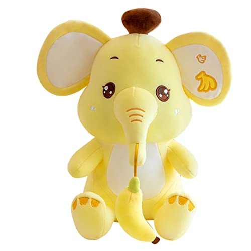 KICHOUSE Kuscheltier Elefant Plüschspielzeug Weiche Gefüllte Elefantenpuppe für Kinderzimmerdekoration für Sofa Bett und zu Feiertagen und Besonderen Anlässen KICHOUSE Kuscheltier Elefant Plüschspielzeug Weiche Gefüllte Elefantenpuppe für Kinderzimmerdekoration für Sofa Bett und zu Feiertagen und Besonderen Anlässen von KICHOUSE