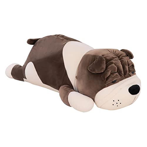 KICHOUSE Kuscheltier Plüschhund Cartoon Welpe Wurfkissen für Entzückendes Stofftier mit Realistischem Design Hautfreundliches Material Dekorieren KICHOUSE Kuscheltier Plüschhund Cartoon Welpe Wurfkissen für Entzückendes Stofftier mit Realistischem Design Hautfreundliches Material Dekorieren von KICHOUSE