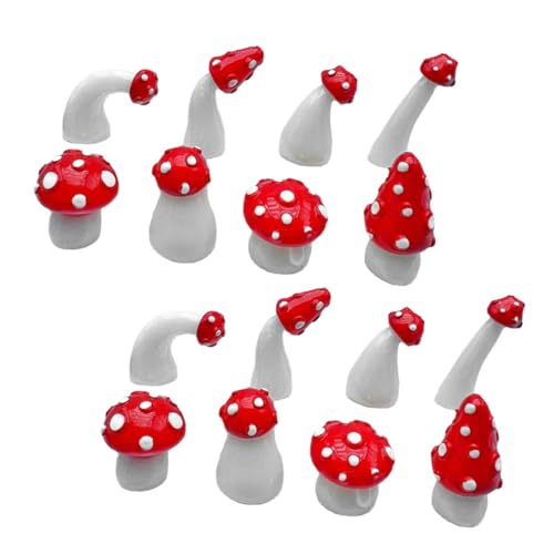 KICHOUSE Leuchtende Harz Dekoration Aquarium Garten im Minifigur die Miniaturpilze Feengarten Handwerk Bonsai für Puppenhaus Basteln Leuchten Pilzornament Mikrolandschaft Pilzspielzeug KICHOUSE Leuchtende Harz Dekoration Aquarium Garten im Minifigur die Miniaturpilze Feengarten Handwerk Bonsai für Puppenhaus Basteln Leuchten Pilzornament Mikrolandschaft Pilzspielzeug von KICHOUSE