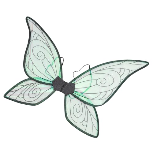 KICHOUSE Leuchtende Schmetterlingsflügel Reiz Schmetterlingsflügel Kostüm Feenflügel für Mädchen realistisch schmetterlingsflügel Cosplay Feenflügel für Frauen buntes Garn Schwarz KICHOUSE Leuchtende Schmetterlingsflügel Reiz Schmetterlingsflügel Kostüm Feenflügel für Mädchen realistisch schmetterlingsflügel Cosplay Feenflügel für Frauen buntes Garn Schwarz von KICHOUSE