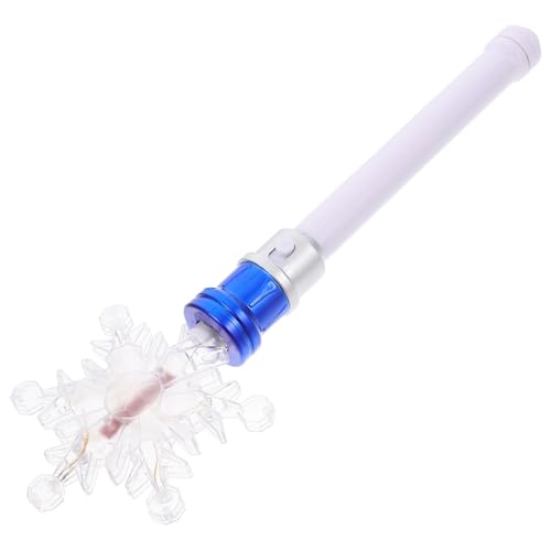KICHOUSE Leuchtende Schneeflocken Zauberstab Rotierende LED Wand für Partys Konzerte und Cosplay Atmosphärisches ohne Batterie Blau KICHOUSE Leuchtende Schneeflocken Zauberstab Rotierende LED Wand für Partys Konzerte und Cosplay Atmosphärisches ohne Batterie Blau von KICHOUSE