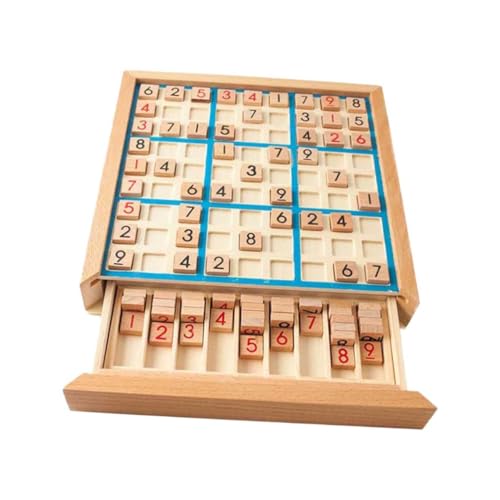 KICHOUSE Logisches Denkspiel für Abnehmbares Sudoku Brettspiel Blau Fördert Kreatives und Problemlösungsfähigkeiten für Spielerisches Lernen für Zuhause von KICHOUSE