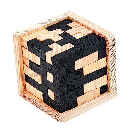 KICHOUSE Luban Schloss Puzzles Für Kleinkinder Kinderpuzzles Kinderspielzeug Kleinkindpuzzles Für Kleinkinder Entsperrspielzeug Steckpuzzlespielzeug Kleinkindspielzeug Nützliches von KICHOUSE
